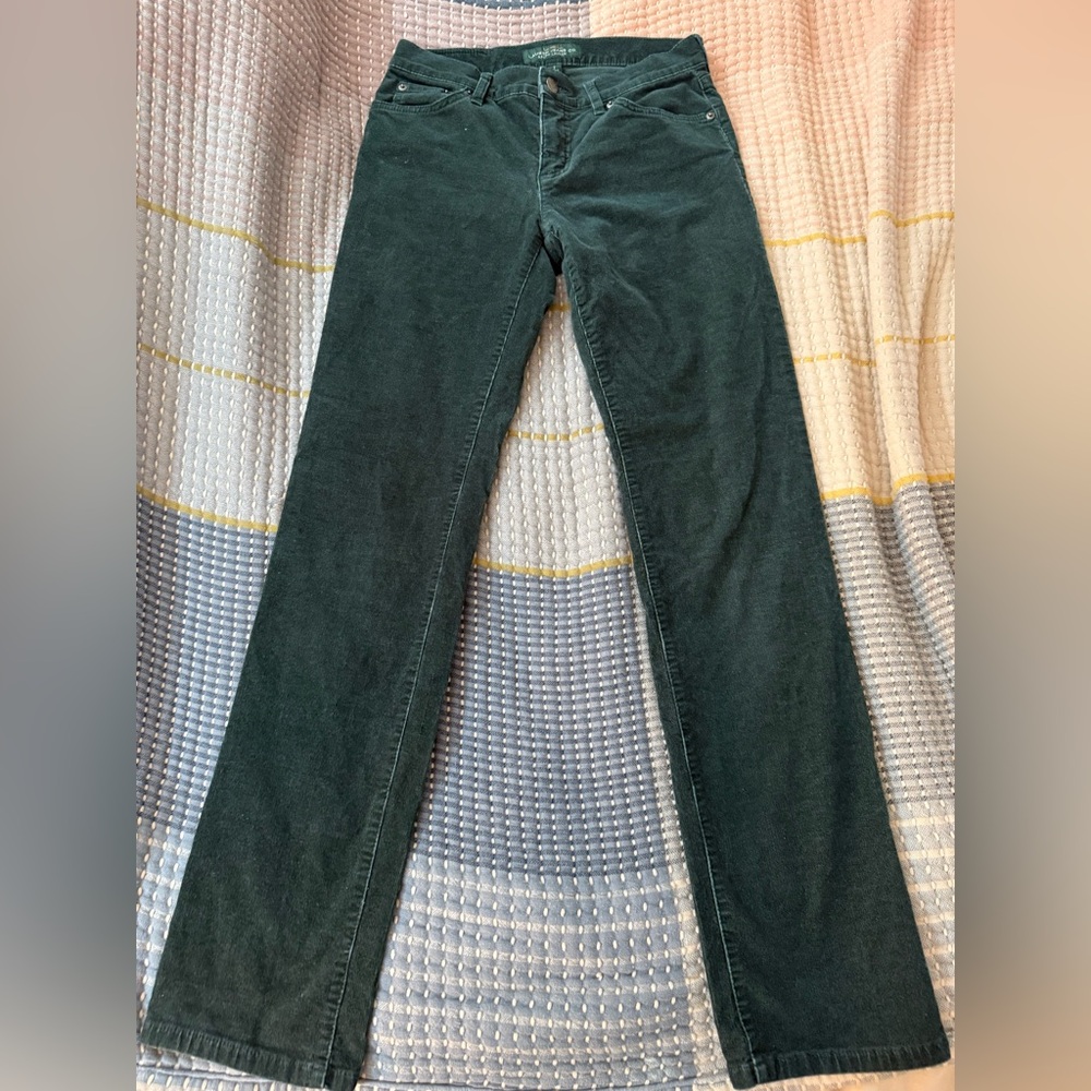 Ralph Lauren Green Straight Leg Pants